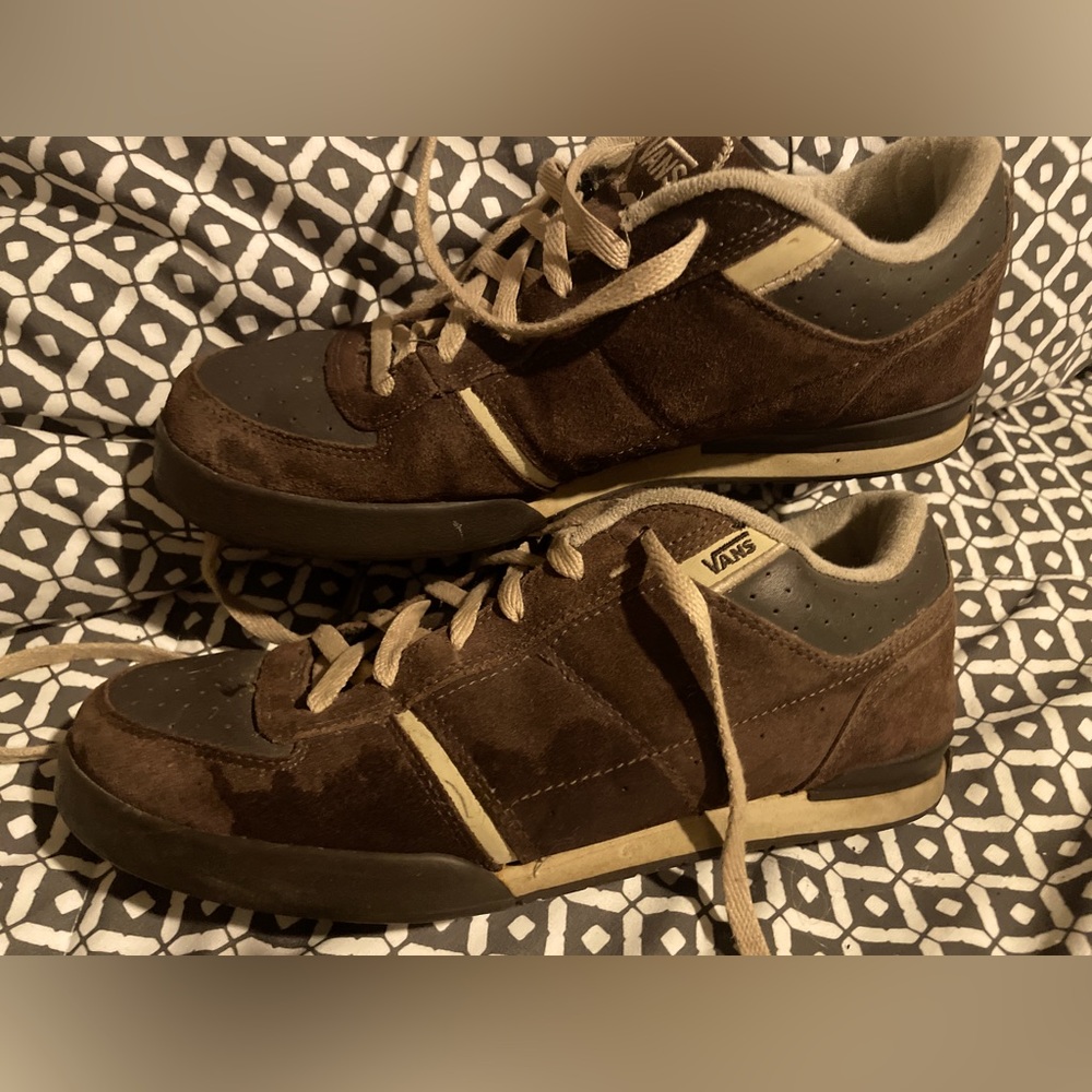 Dark Brown Classic Vans!
